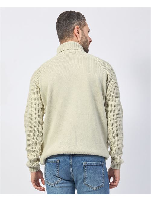 Yes Zee Wool Blend Turtleneck Sweater YES ZEE | M877-MX000245